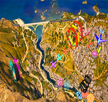 GTA V MOUNT CHILIAD STUNT MAP